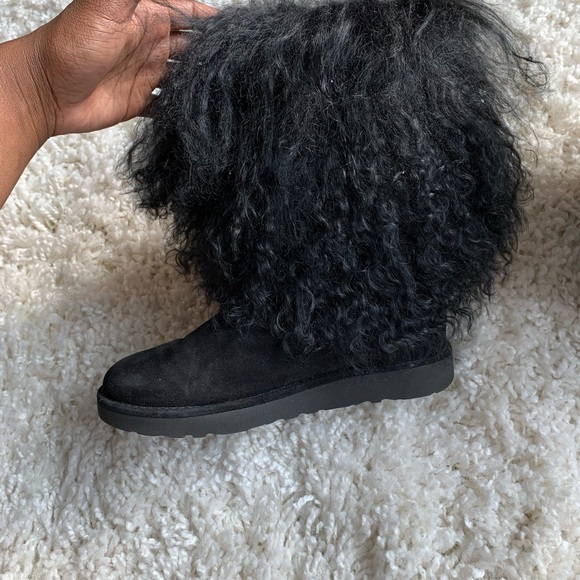 UGG Australia Mongolian Sheepskin Boots - Picture 3 of 8